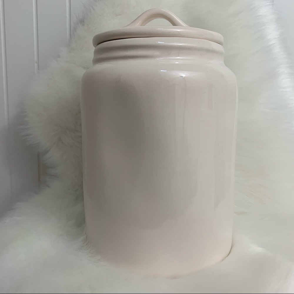 Rae Dunn DAD’S SNACKS Ceramic Canister - NEW - Picture 2 of 12